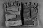 Перчатки беспалые тактические Battle Wolf размер Л (полубхват 10,5 см) Черный - изображение 5