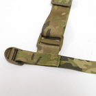Ремінь тактичний збройовий 3-точковий міцний для АК, РПК Мультикам - зображення 3