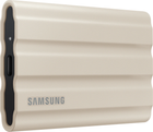 Przenośny dysk SSD Samsung T7 Shield 1 TB USB 3.2 Type-C beżowy (MU-PE1T0K/EU) - obraz 3