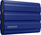 Samsung Portable SSD T7 Shield 1TB USB 3.2 Type-C Blue (MU-PE1T0R/EU) - зображення 3