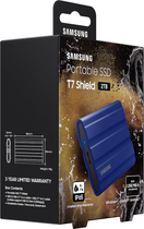 Dysk SSD Samsung Portable Samsung T7 Shield 2TB USB 3.2 Type-C niebieski (MU-PE2T0R/EU) - obraz 11