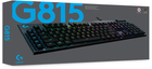 Klawiatura przewodowa Logitech G815 Gaming Mechanical GL Tactile RGB USB Czarny (920-008992) - obraz 6