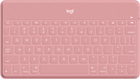 Klawiatura bezprzewodowa Logitech Keys-To-Go do iPhone iPad Apple TV Blush Pink (920-010059) - obraz 1