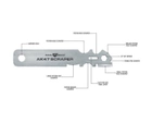Набор инструментов для чистки оружия Real Avid AK47 Gun Cleaning Kit в футляре - изображение 4