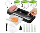 Вакуумный упаковщик запайщик автоматический Yoer Fresh Food Sealer VSS01BK 120 Вт с пакетами и контейнерами Черный