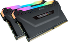 Оперативна пам'ять Corsair DDR4-3200 16384MB PC4-25600 (Kit of 2x8192) Vengeance RGB Pro Black (CMW16GX4M2C3200C16) - зображення 3