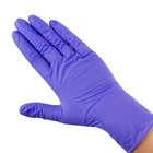 Перчатки нитриловые Medicom Advanced размер XS фиолетовые 100 шт - изображение 3