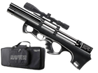 PCP Гвинтівка Raptor 3 Compact з оптичним прицілом 4х32 і чехлом - зображення 1