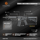 Штурмова гвинтівка M4 Recon S MK18 Mod 0 Carbontech Evolution - изображение 2