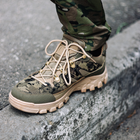 Тактические кроссовки мультикам, 41 размер – 27 см. кроссовки летние для военных ВСУ, армейская обувь. - изображение 6