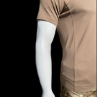 Тактична преміум футболка вологовідвідна Cool Desert, Койот, S - изображение 5