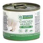 Вологий корм для цуценят Nature's Protection Puppy chicken & rabbit з куркою і кроликом