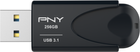 Pendrive PNY Attache 4 256 GB USB 3.1 czarny (FD256ATT431KK-EF) - obraz 2