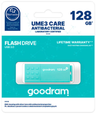 Pendrive Goodram UME3 Care 128 GB USB 3.0 Zielony (UME3-1280CRR11) - obraz 3