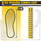 Мужские тактические кроссовки летние M-Tac размер 39 (25,5 см) Черный (Summer Light Black) - изображение 7
