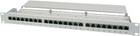 Patch panel Digitus Professional 19" 1U CAT5e 24xRJ45 montaż FTP do szafy serwerowej/racka (DN-91524S) - obraz 1