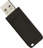 Verbatim Store 'n' Go Slider USB Drive 64GB Black (98698) - зображення 1