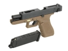 Пістолет Glock 18C Gen4. WE Metal Tan Green Gas - изображение 15