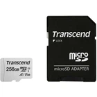 Карта памяти&nbsp;Transcend microSDXC 256GB UHS-I U3 300S + SD адаптер (TS256GUSD300S-A)