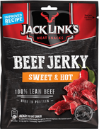 В'ялена яловичина Jack Links Beef Jerky 25 г Солодко-гостра (4251097402918) - зображення 1