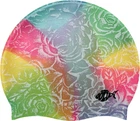 Шапочка для плавання жіноча Newt Rose Flower NE-DL-108P Різнокольорова