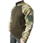 Убакс ubacs тактическая военная боевая рубашка под бронежелет мультикам размер (М) 48-50 рост 182 - изображение 3
