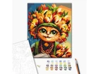 Картина за номерами Весняна киця, Brushme (40х50 см), BS53572