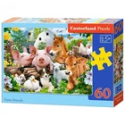 Пазлі Castorland 60шт (066209) 32*23 см (Друзі на фермі)