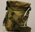 Тактична поясна сумка Swat Tactical з кріпленням на стегна Coyote (300-coyote) - зображення 9