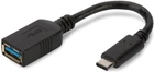 Adapter Digitus Assmann USB Type-C to USB (AK-300315-001-S) - obraz 1