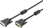 Kabel Digitus DVI-D dual link (AM/AM) 5 m Czarny (AK-320101-050-S) - obraz 1