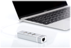 Adapter Digitus USB Type-C - 3xUSB + Fast Ethernet (DA-70253) - obraz 5
