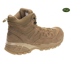 Треккинговая обувь Mil-Tec 47 размер мужские берцы с хорошим сцеплением антискользящие и легкие прочные с амортизацией Койот - изображение 5