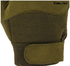 Перчатки мужские Mil-Tec размер XL с мембраной Gore-Tex и укрепленными пальцами гибкие и легкие для стрельбы Олива - изображение 6