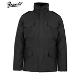 Куртка-парка чоловіча зима осінь універсальна BRANDIT 2in1 7XL Чорний (Alop) зі знімною бавовняною підкладкою вітронепродувна водонепроникна - зображення 2