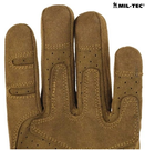 Перчатки мужские Mil-Tec размер М зимние дышащие и водонепроницаемые перчатки с защитой от ударов Койот - изображение 7