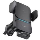 Автоутримувач із БЗУ Wisdom Auto Alignment (QI 15W) (Air Outlet base) (CGZX000001) Black Baseus (teh0029293)