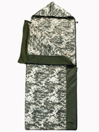 Тактический спальник одеяло Лето военный ЗСУ Спальный мешок пиксель мм14 армейский Легкий 3D москитная сетка
