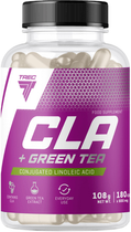 Лінолева кислота + зелений чай Trec Nutrition CLA + Green Tea 180 капсул (5902114018801) - зображення 1