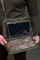 Чехол для планшета тактический NEXT MAX-SV МУЛЬТИКАМ 11 дюймов усиленный с доп панелью - 4109-2 - зображення 5