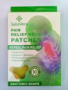 Обезболивающий пластырь от боли в шее Kinoki Pain Relief Neck самонагревающиеся лечебные патчи для тела 10штук - изображение 9