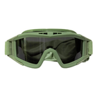 Защитные тактические очки-маска Daisy со сменным стеклом Olive - изображение 3