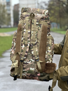 Рюкзак туристичний для походів на 70 л. Tactic великий військовий рюкзак колір Multicam (ta70-new-multic) - зображення 8