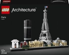 Zestaw klocków LEGO Architecture Paryż 649 elementów (21044)
