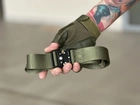 Тактичний ремінь для брюк Tactic військовий ремінь з пряжкою Olive (810-olive) - зображення 6