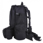 Рюкзак тактический TactPro 55 л с подсумками черный (R000148) - изображение 3