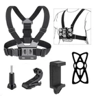 Кріплення на груди для смартфона та для GoPro та інших екшн камер