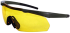 Защитные очки Buvele для спортивной стрельбы 3 линзы Оливковые (Z13.12.5.8.004) - изображение 4