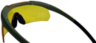 Защитные очки Buvele для спортивной стрельбы 3 линзы Оливковые (Z13.12.5.8.004) - изображение 5