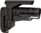 Приклад DLG Tactical TBS PCP Mil-Spec с регулируемой щекой Черный (Z3.5.23.001) - изображение 1